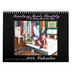 The Fantasy Art of Dean Rogers 12 Monate Kalender