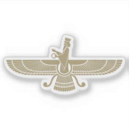 The Faravahar symbol, Iran Aufkleber