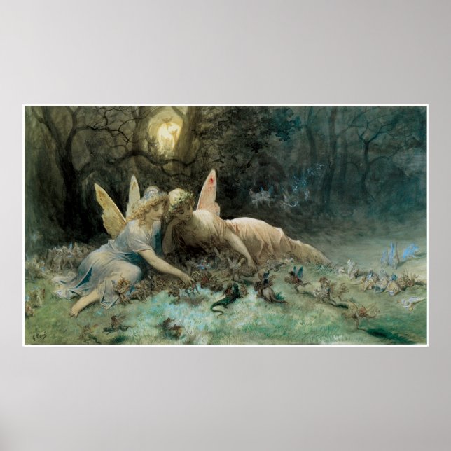 The Faries: Ein von Shakespeare Gezeichnet Gespens Poster (Vorne)
