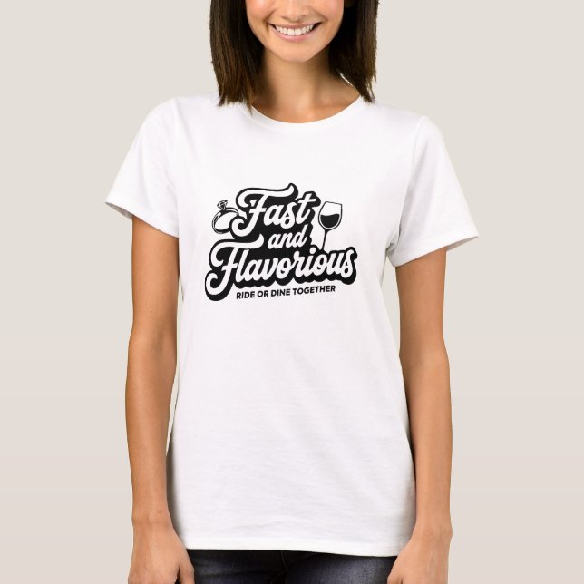 The Fast and Flavorious Series T-Shirt  (Vorderseite)
