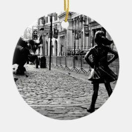 The Fearless Girl Ornament