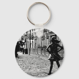 The Fearless Girl Schlüsselanhänger