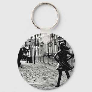 The Fearless Girl Schlüsselanhänger