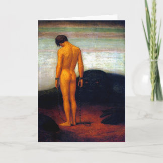 The Feeling of Dependence Fine Art Greetings Card Karte