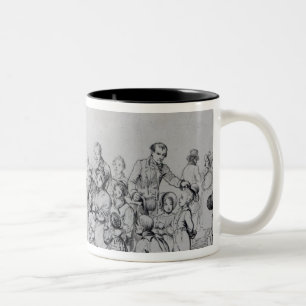 The Field-Prediger, 1837 Zweifarbige Tasse