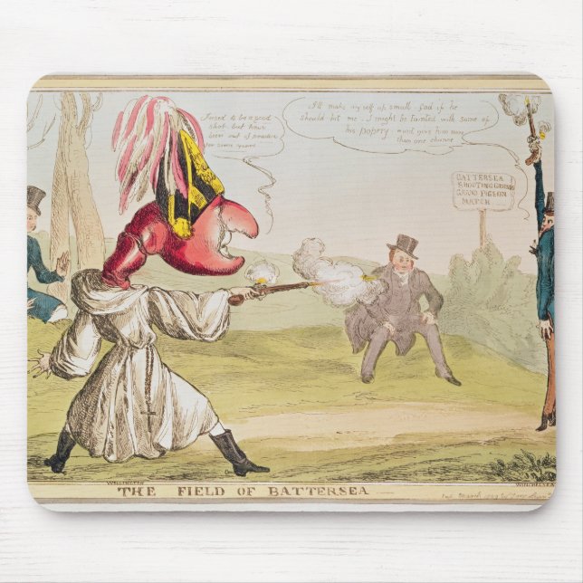 The Field von Battersea, 1829 Mousepad (Vorne)
