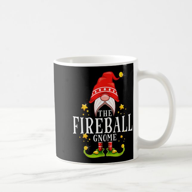 The Fireball Gnome Christmas Matching  Kaffeetasse (Rechts)