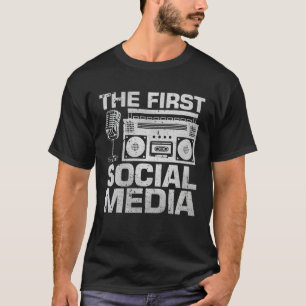 The First Social Media Ham Radio Amateur Radio Ope T-Shirt