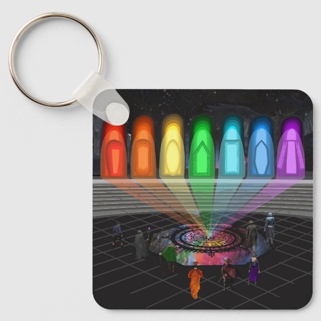 The First Step Schlüsselanhänger (Vorderseite)