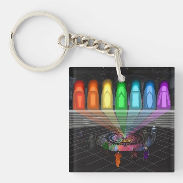 The First Step Schlüsselanhänger (Vorderseite)