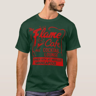 The Flame Café and Cocktail Lounge Retro Defunktio T-Shirt