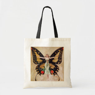 The Flapper Girl's Metamorphosis to Butterfly 1922 Tragetasche