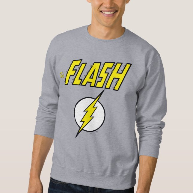 The Flash Name & Blitz-Logo Sweatshirt (Vorderseite)
