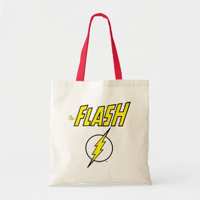 The Flash Name & Blitz Logo Tragetasche (Vorne)