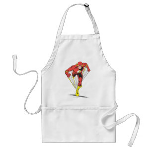 The Flash rennt vorwärts Schürze