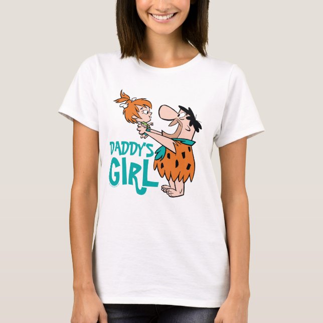 The Flintstones | Fred & Pebbles - Daddy's Girl T-Shirt (Vorderseite)