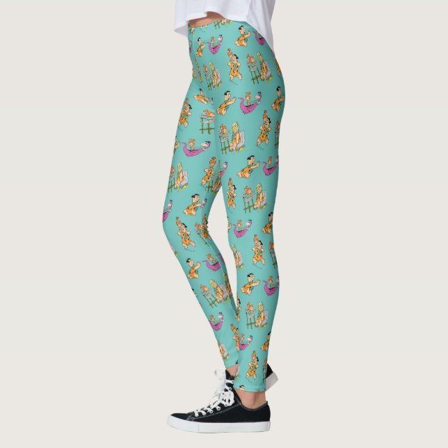 The Flintstones | Fred & Pebbles Flintstone Leggings (Links)