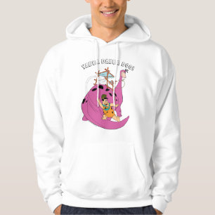 The Flintstones   Fred Sliding Down Tail Hoodie