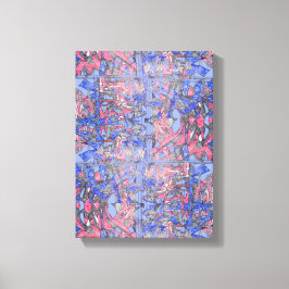 The Floating Garden Contemporary Abstract Piece Leinwanddruck