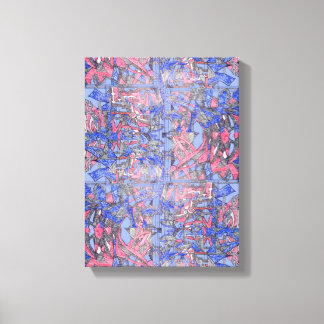 The Floating Garden Contemporary Abstract Piece Leinwanddruck