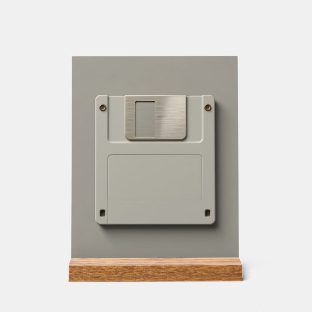 The Floppy Disk Revival Acrylschild (Vorderseite)
