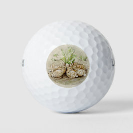 The Flopsy Bunnies Asleep (von Beatrix Potter) Golfball