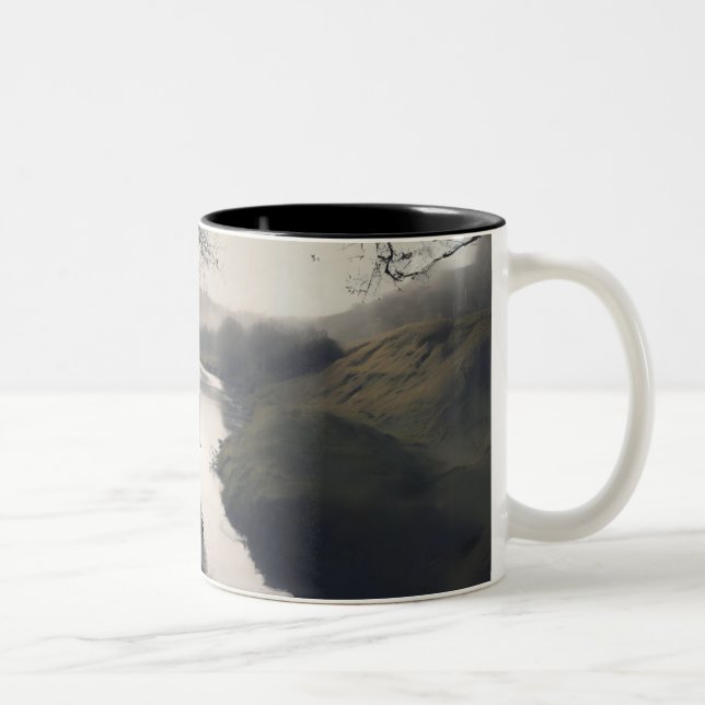 The Flow Zweifarbige Tasse (Rechts)