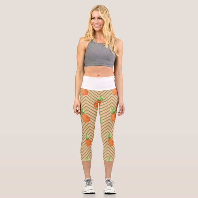 The Flower Carrier Capri Leggings (Vorderseite)