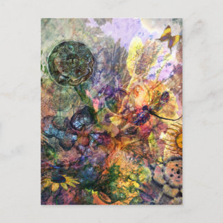 The Flower Garden Postkarte