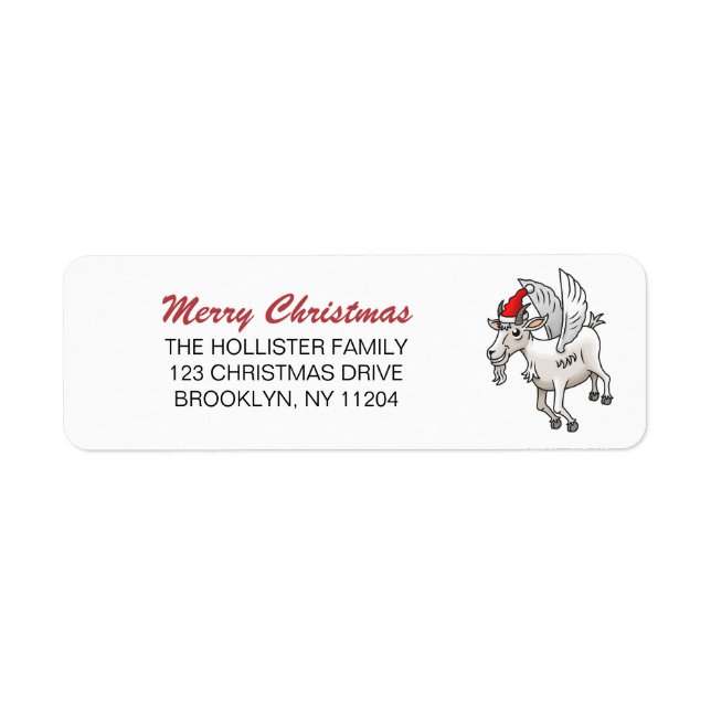 The Flying Christmas Goat (Vorne)