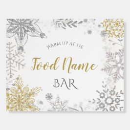 The Food Station Winter Wonderland Silver Gold