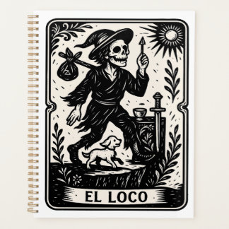 The Fool Tarot Card Art Print Planer