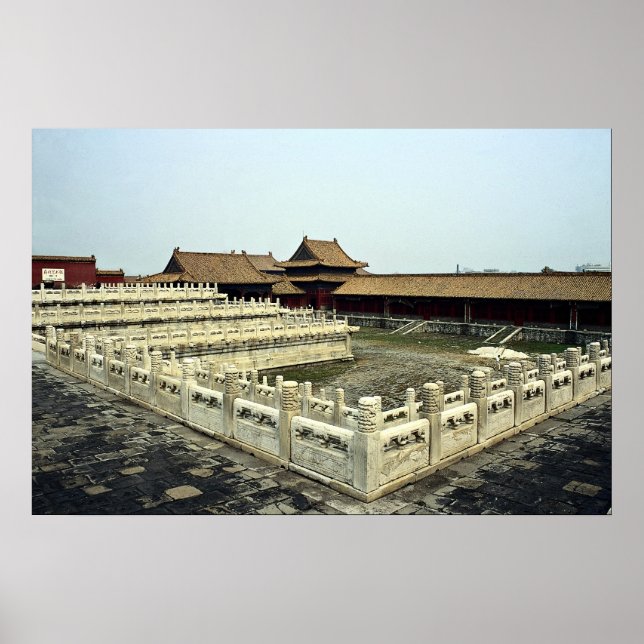 The Forbidden City, Beijing, China Poster (Vorne)