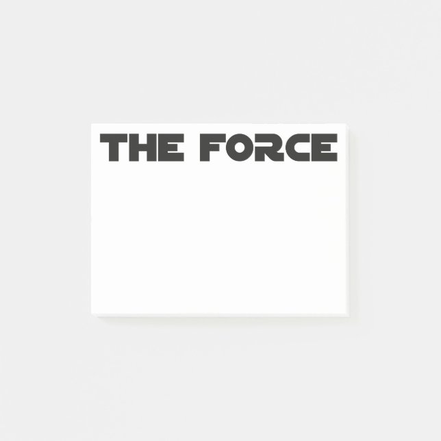 The Force™ Post-it® Notes Post-it Klebezettel (Vorderseite)