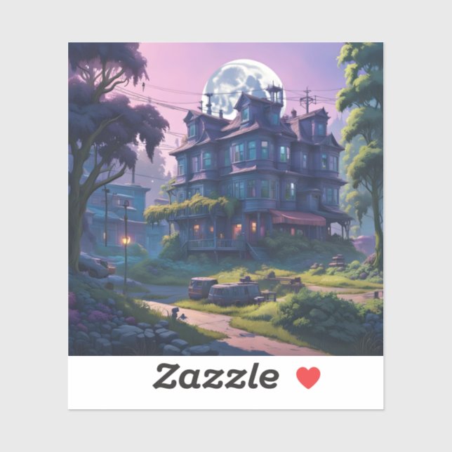 The Forgotten Estate - Square Vinyl Aufkleber (Blatt)