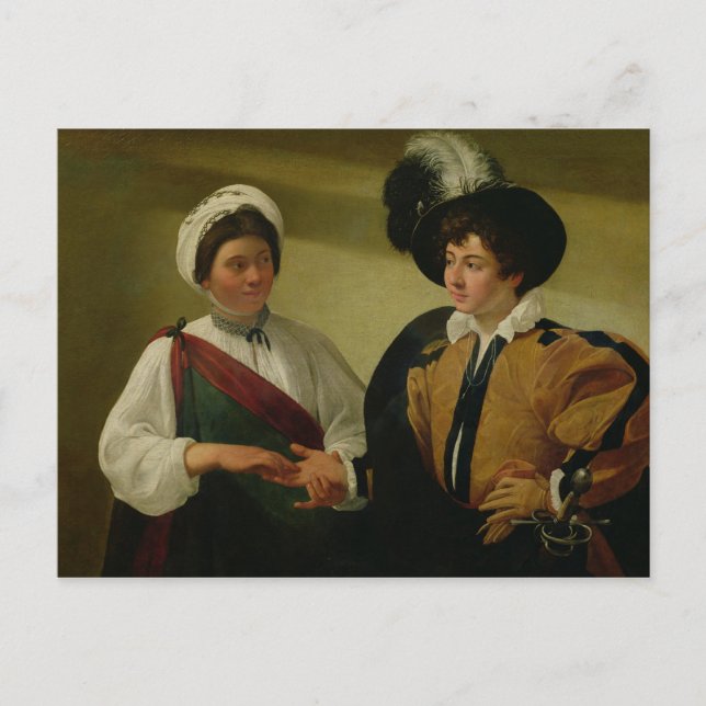 The Fortune Teller, c.1596-97 Postkarte (Vorderseite)