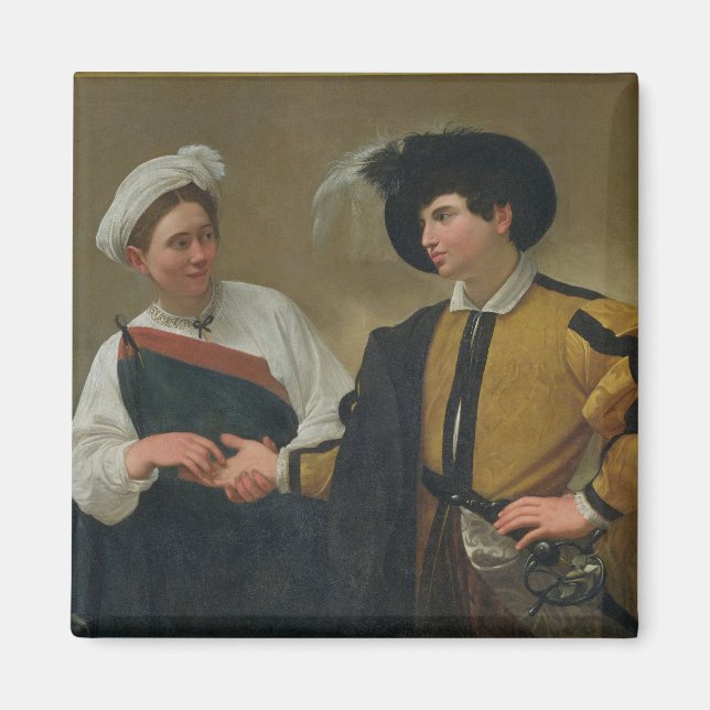 The Fortune Teller (La Buona Ventura), c.1594 Magnet (Vorne)