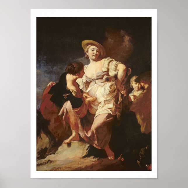 The Fortune-teller (L'Indivona), 1740 Poster (Vorne)