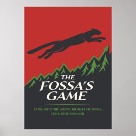 The Fossa’s Game Wildlife Strategy Poster