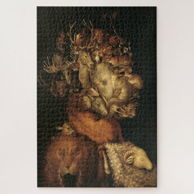 The Four Elements: Earth - Giuseppe Arcimboldo (Vertikal)