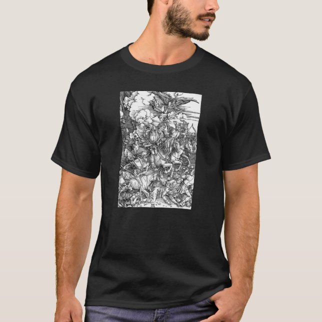 The Four Horsemen of the Apokalypse (Dürer, 1498) T-Shirt (Vorderseite)
