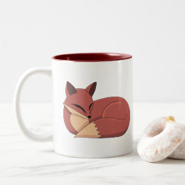 The Fox Zweifarbige Tasse