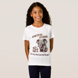The Friendly Elephant and Mouse T-Shirt