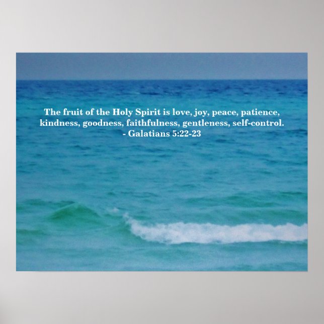 THE FRUIT OF THE SPIRIT POSTER (Vorne)
