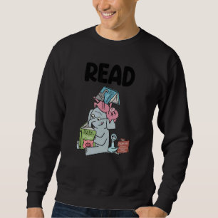 The Funny Teacher Library Lesen Sie das Buch Club Sweatshirt