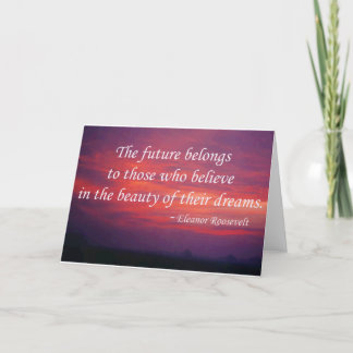 The Future Belongs Karte