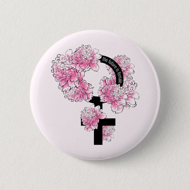 The Future is Female Button (Vorderseite)