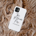 The Future Mrs and Your Name Modern Beauty Case-Mate iPhone Hülle<br><div class="desc">Mit der Einführung von "The Future Mrs. and Your Name" Modern Beauty Gift Set von Zazzle Celebrate die fröhliche Gelegenheit der Zukunft Mrs. mit einem modernen Schönheitsgeschenk Set von Zazzle, das Luxus, Personalisierung und Stil kombiniert. Dieses exklusive Geschenkgutschein-Set soll ihr auf ihrem Weg zur Ehefrau ein ganz besonderes Gefühl geben....</div>