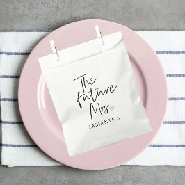 The Future Mrs and Your Name Modern Beauty Geschenktütchen