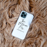 The Future Mrs and Your Name Modern Beauty iPhone 11Pro Max Hülle<br><div class="desc">The Future Mrs and Your Name Modern Beauty</div>
